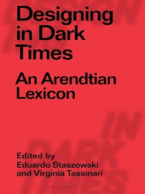 cover image of Designing in Dark Times